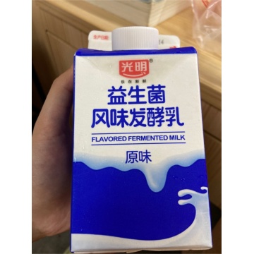光明原味益生菌风味发酵乳酸牛奶460ml